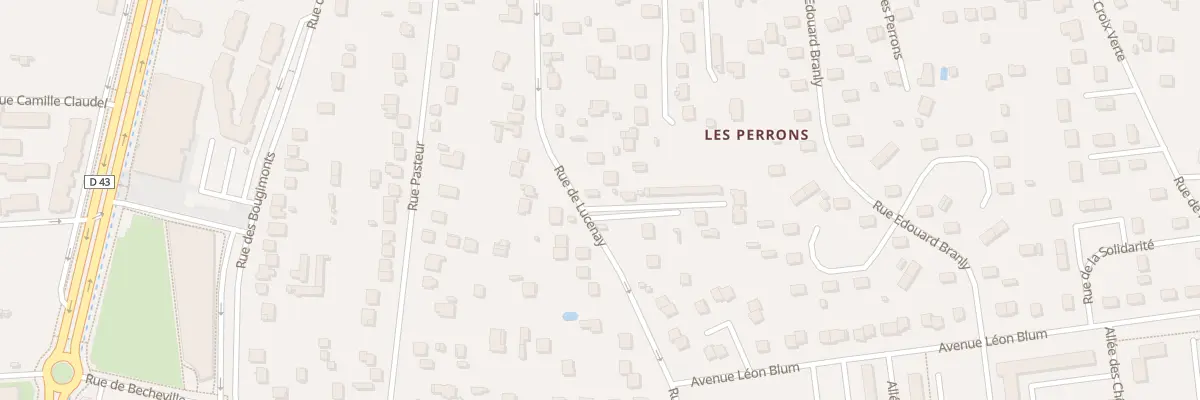 Plan du 25 Rue de Lucenay aux Mureaux