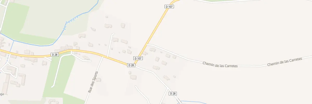 Plan du 2 Rue des Charrettes à Léran