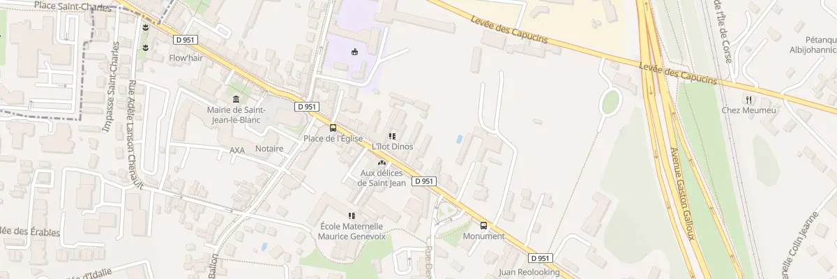 Plan du 37 Rue du Gen de Gaulle à Saint-Jean-le-Blanc