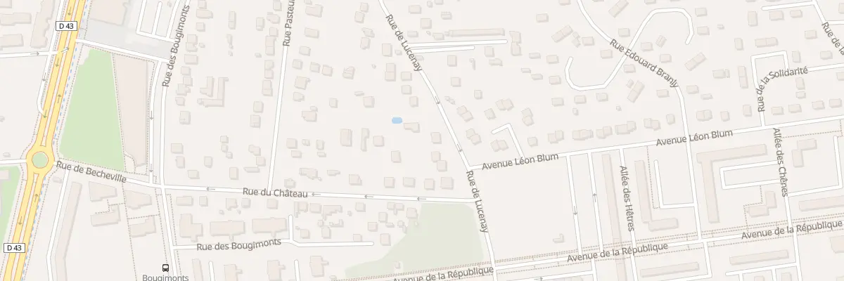 Plan du 50 Rue de Lucenay aux Mureaux