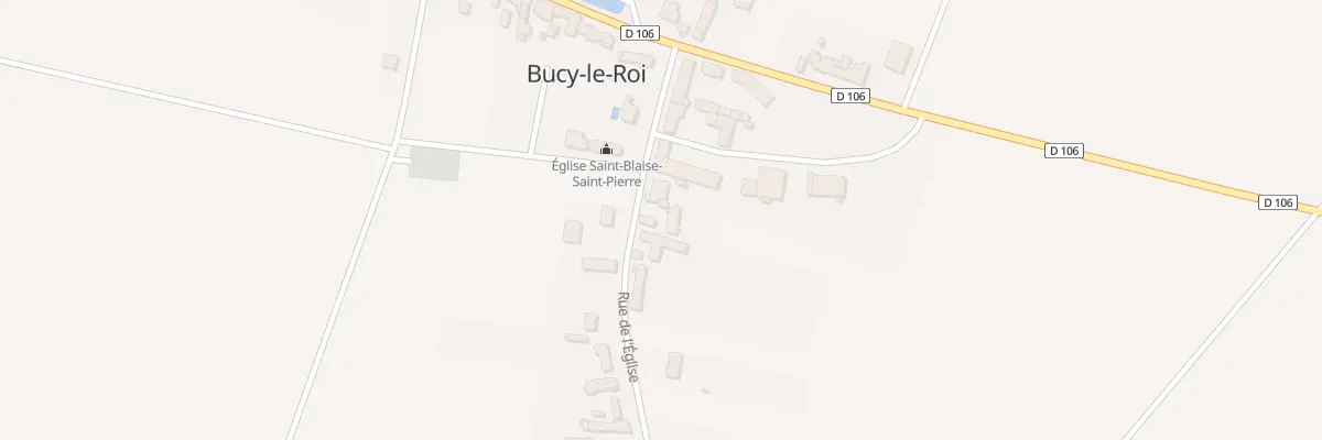 Plan du 11 Rue de l’Eglise à Bucy-le-Roi