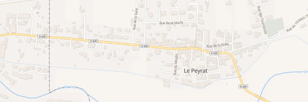 Plan du 15 Gr Grand Rue au Peyrat