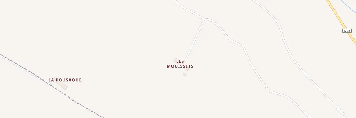 Plan du 44 Les Mouissets à Puginier