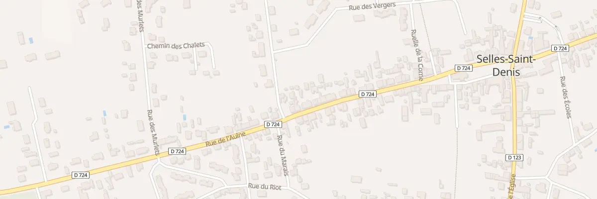 Plan du 52 Rue de l’Aulne à Selles-Saint-Denis