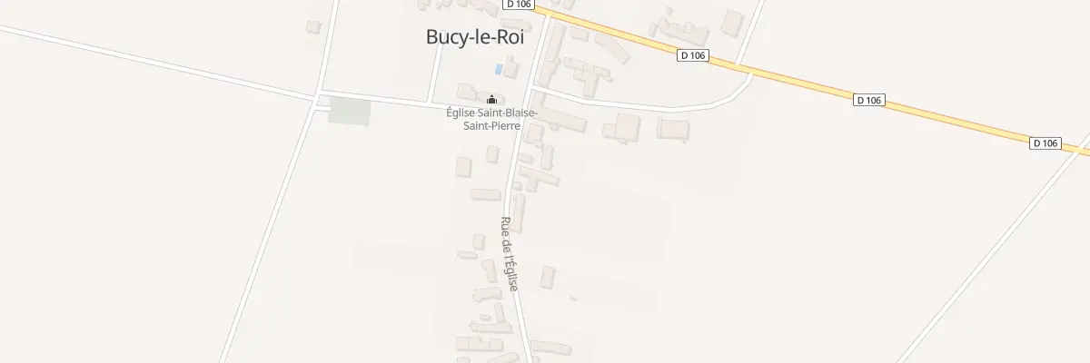 Plan du 15 Rue de l’Eglise à Bucy-le-Roi
