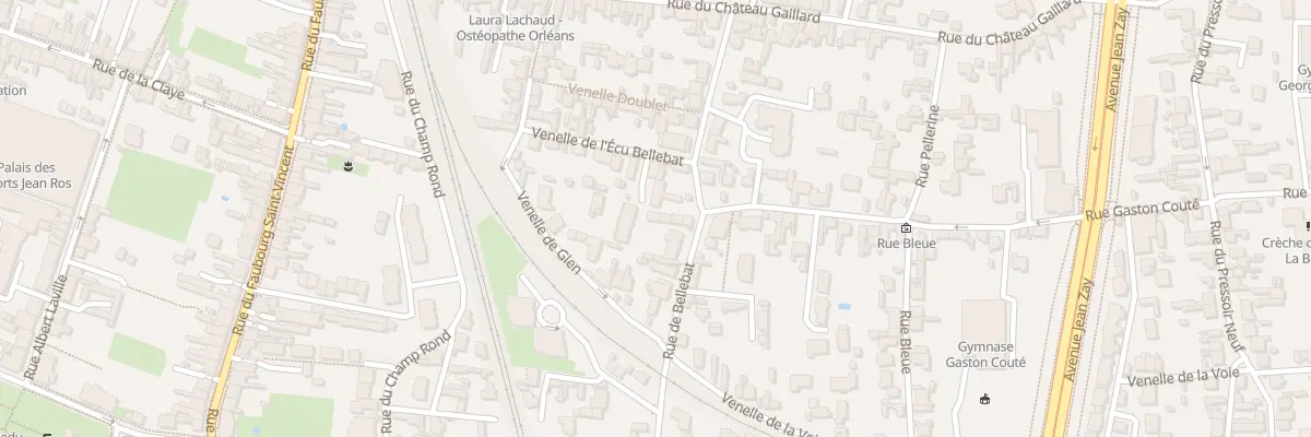 Plan du 37B Rue de Bellebat à Orléans