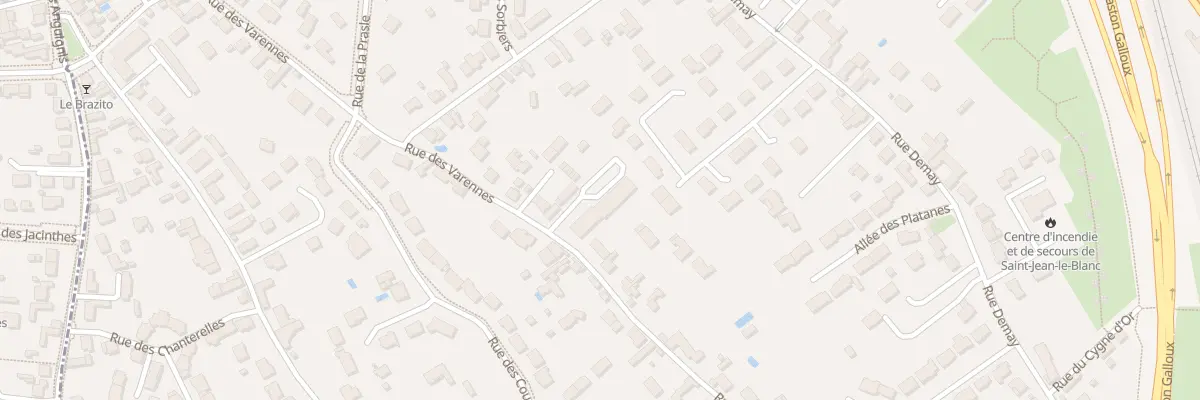 Plan du 23 Rue des Varennes à Saint-Jean-le-Blanc