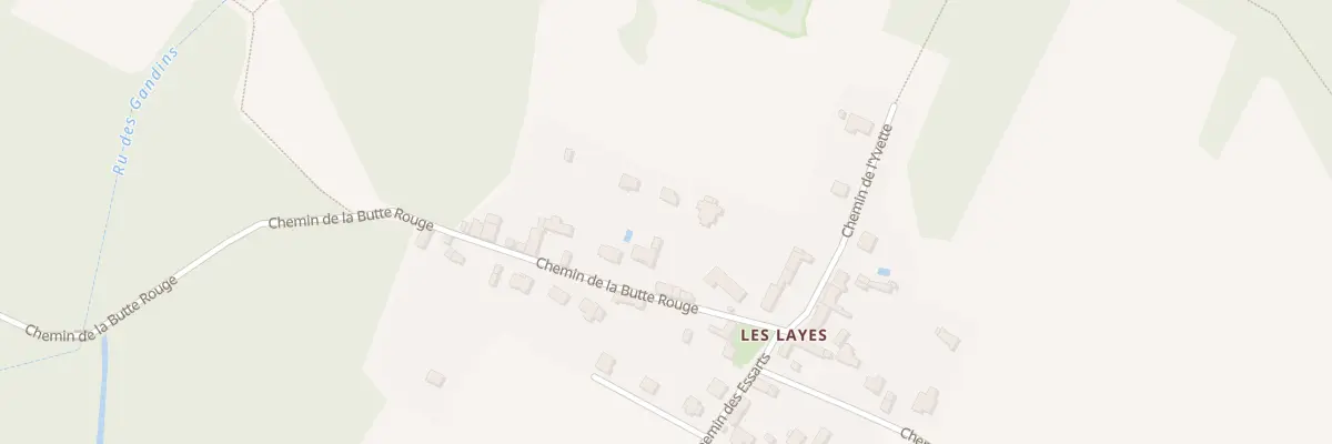 Plan du 8 Che de la Butte Rouge aux Essarts-le-Roi