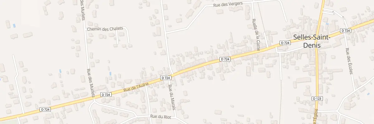 Plan du 50 Rue de l’Aulne à Selles-Saint-Denis