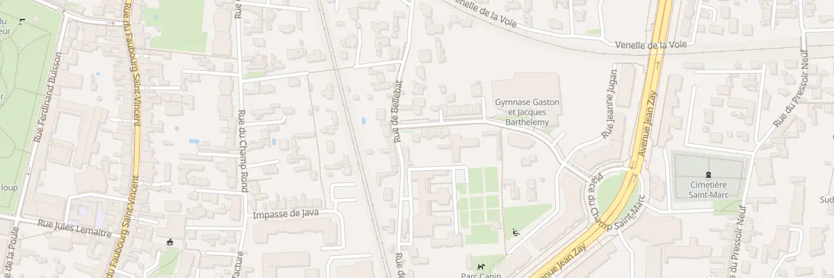 Plan du 60 Rue de Bellebat à Orléans