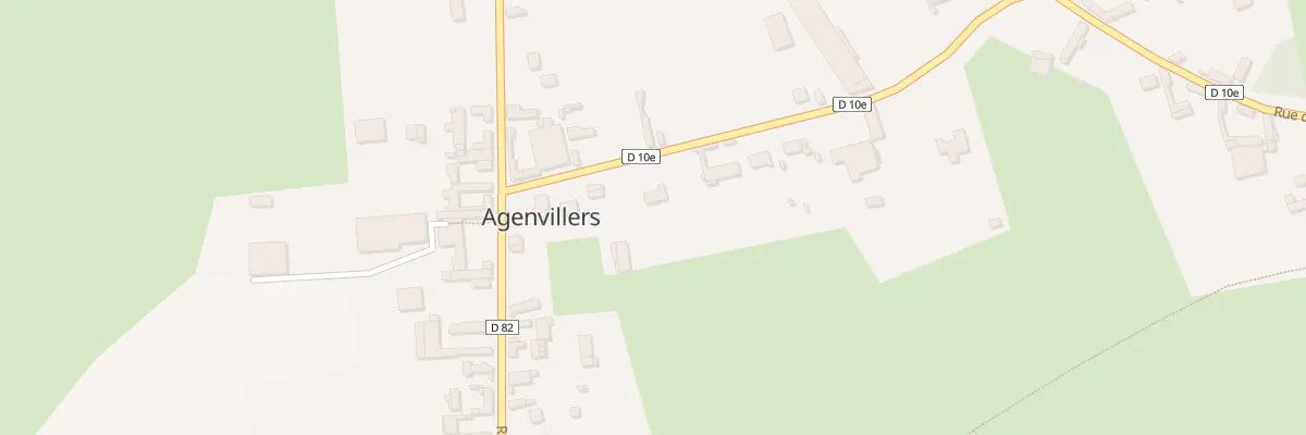 Plan du 5044B Rue Henri Corne à Agenvillers