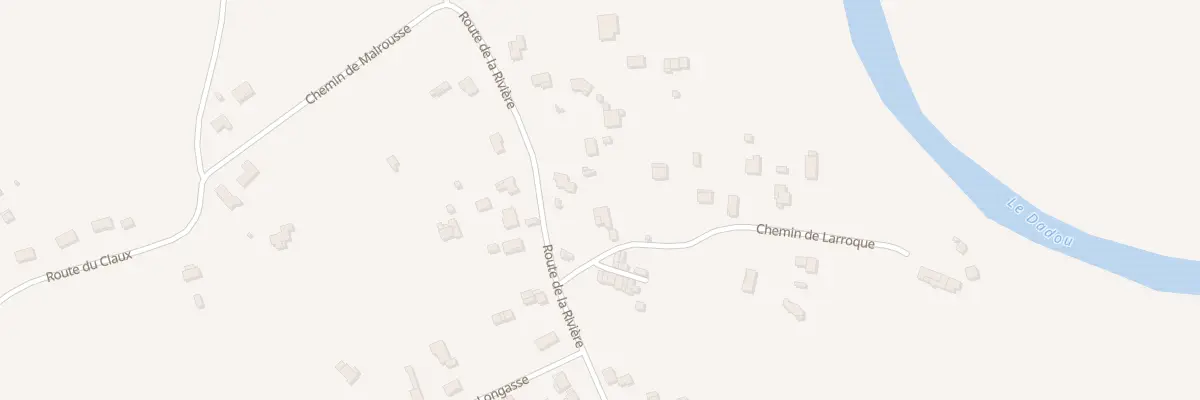 Plan du 1B Che de Larroque à Briatexte