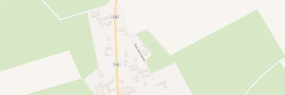 Plan du 12 Rue de France à Agenvillers