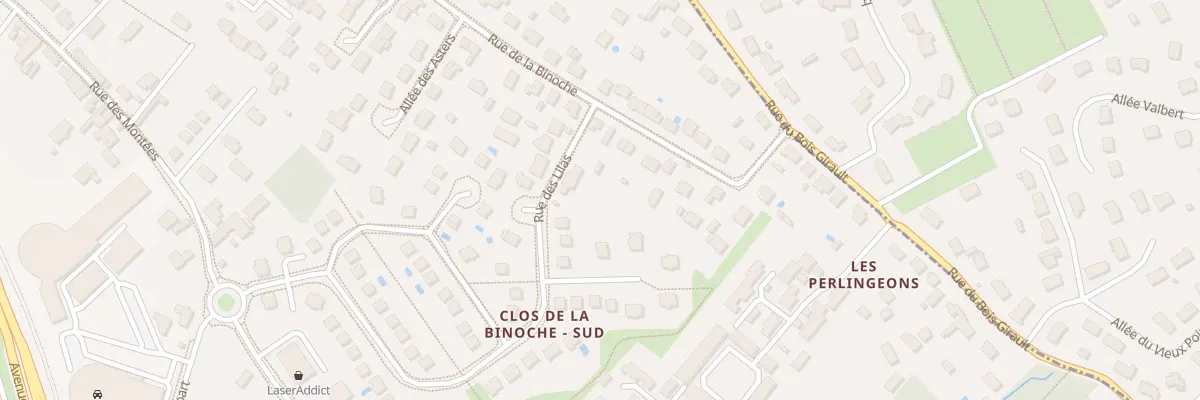 Plan du 78 Rue de la Binoche à Orléans
