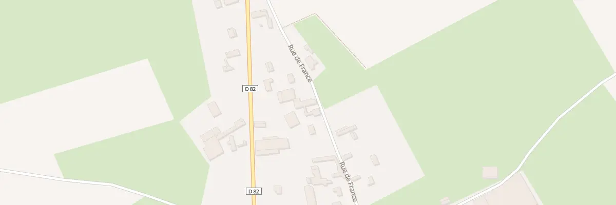 Plan du 5065 Rue de France à Agenvillers