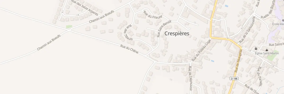Plan du 30 Rue des Tilleuls à Crespières