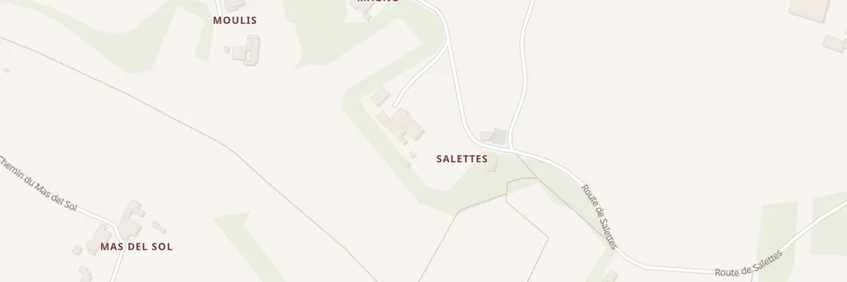 Plan du 970 Rte des Salettes à Cahuzac-sur-Vère