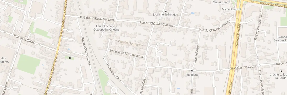 Plan du 39B Rue de Bellebat à Orléans