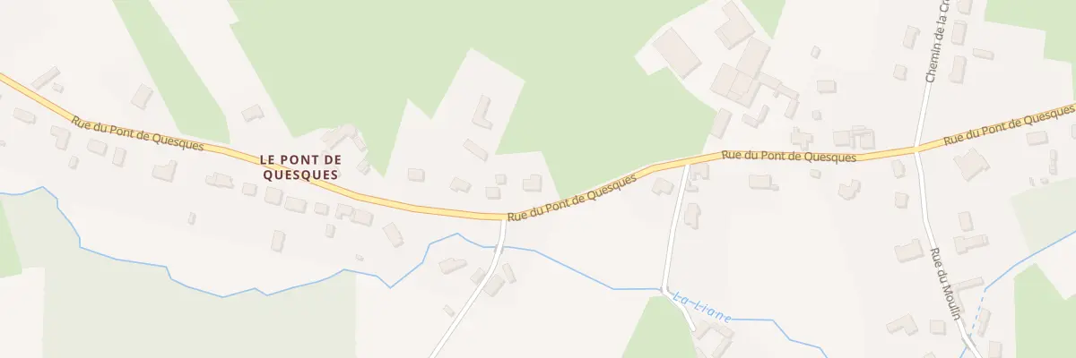 Plan du 56 Rue du Pont de Quesques à Quesques