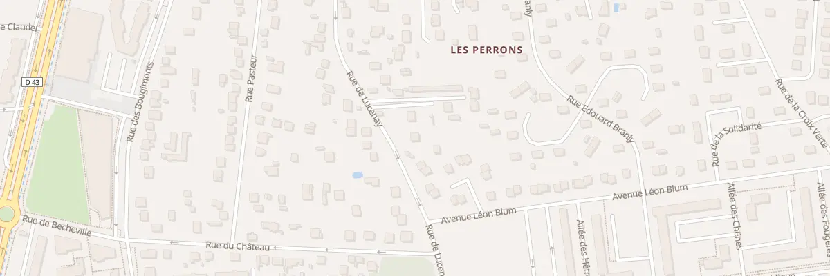 Plan du 35 Rue de Lucenay aux Mureaux