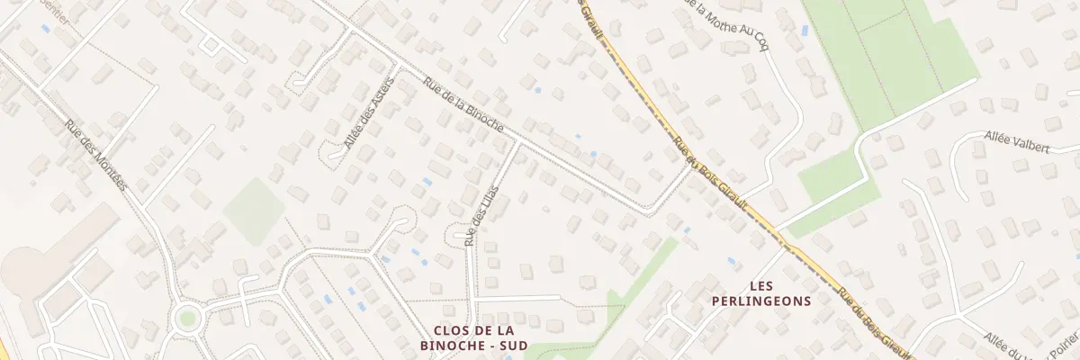Plan du 76 Rue de la Binoche à Orléans