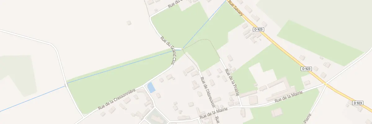 Plan du 8 Rue du Grand Clos à Loconville