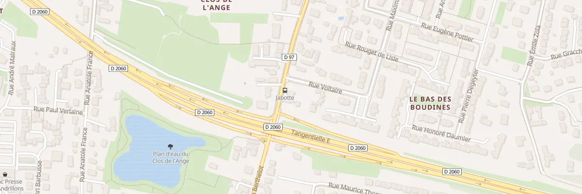 Plan du 264 Rue Marcelin Berthelot à Fleury-les-Aubrais
