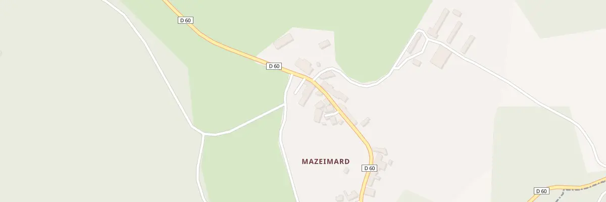 Plan du 6 Mazeimard à Maisonnisses