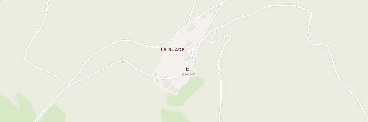 Plan du 2 La Ruade à Peyrabout