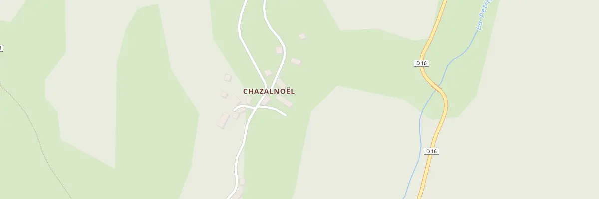 Plan du 19 Chazalnoel à Grandsaigne