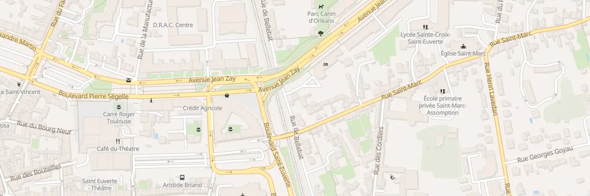 Plan du 34 Rue de Bellebat à Orléans