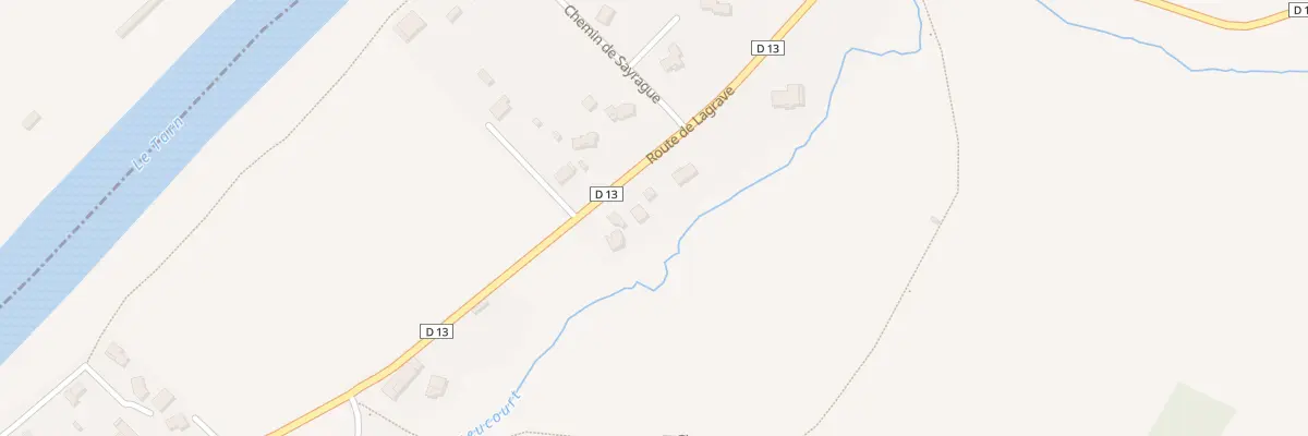 Plan du 668 Rte de Lagrave à Brens