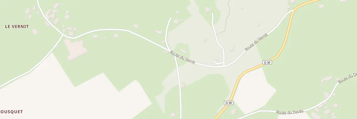 Plan du 5550F Prés de Labasse à Molières