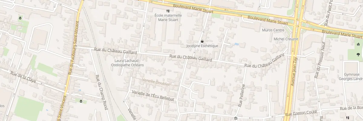 Plan du 42 Rue du Château Gaillard à Orléans