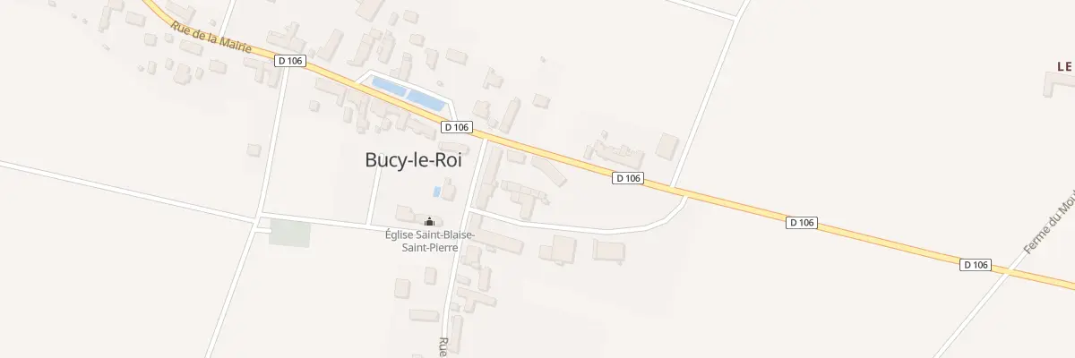 Plan du 7 Rue de la Mairie à Bucy-le-Roi