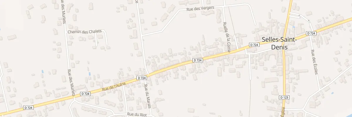 Plan du 42 Rue de l’Aulne à Selles-Saint-Denis