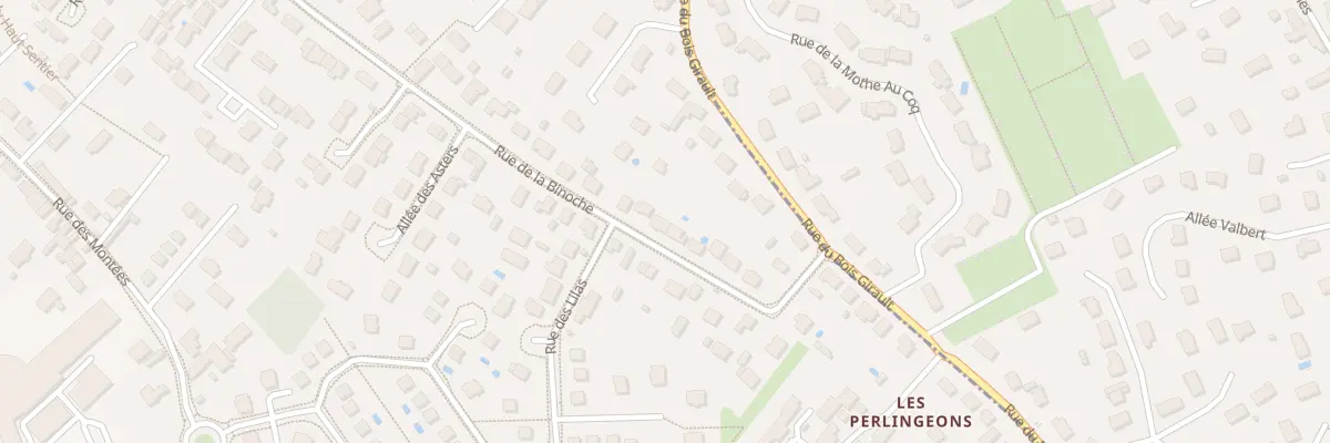 Plan du 91 Rue de la Binoche à Orléans