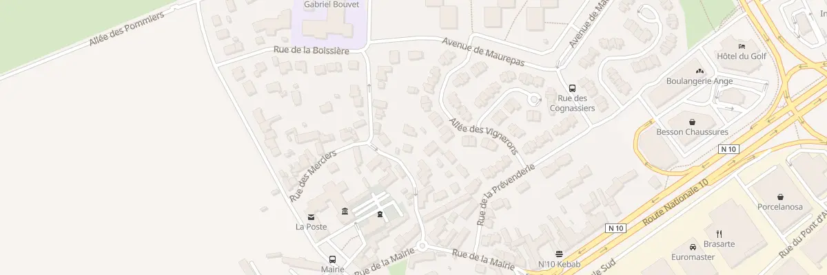Plan du 12B Rue de Neauphle-le-Château à Coignières