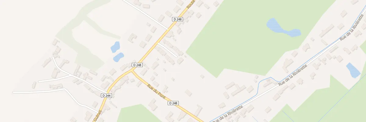 Plan du 7 All des Saules à Andres