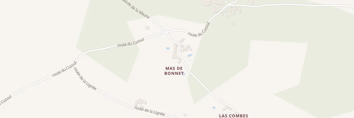 Plan du 5113 Mas de Bonnet à Castanet