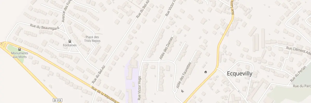 Plan du 32 Rue Victor Hugo à Ecquevilly