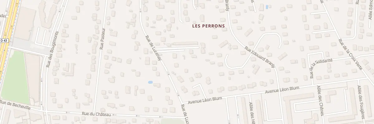Plan du 33 Rue de Lucenay aux Mureaux