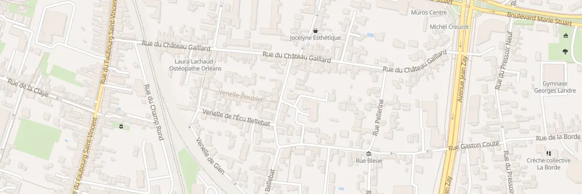 Plan du 94 Rue de Bellebat à Orléans