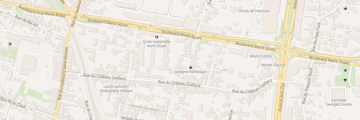 Plan du 9 Rue du Poirier Rond à Orléans