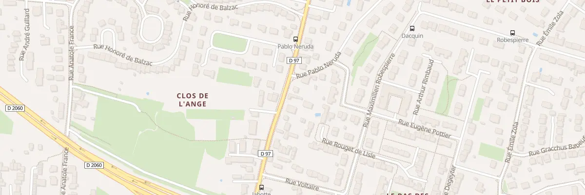 Plan du 284B Rue Marcelin Berthelot à Fleury-les-Aubrais
