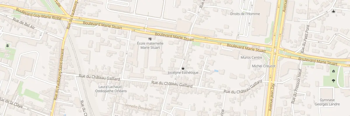 Plan du 9B Rue du Poirier Rond à Orléans