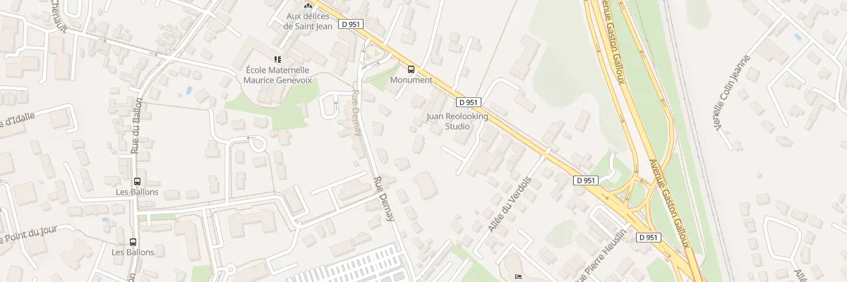 Plan du 7T Rue Demay à Saint-Jean-le-Blanc