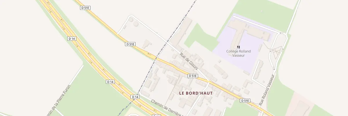Plan du 16 Rue de Rouen à Vigny