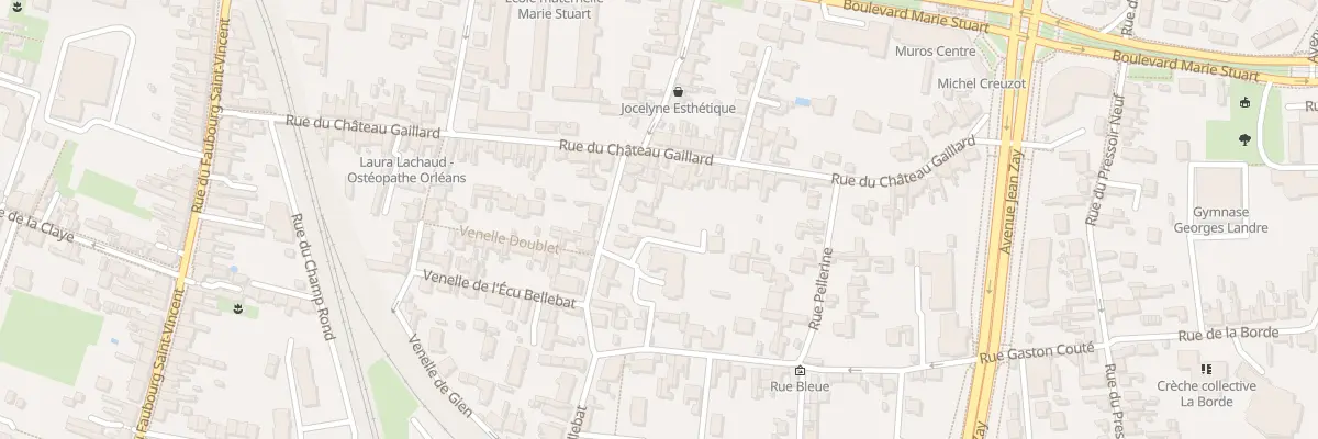 Plan du 96 Rue de Bellebat à Orléans