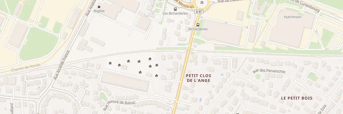 Plan du 315B Rue Marcelin Berthelot à Fleury-les-Aubrais